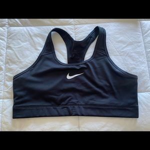 Nike swoosh sports bra